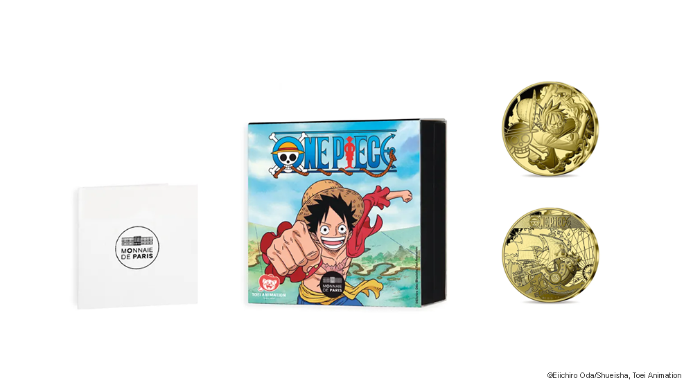 ONE PIECE COLLECTOR S COIN BY MONNAIE DE PARIS Toei Animation